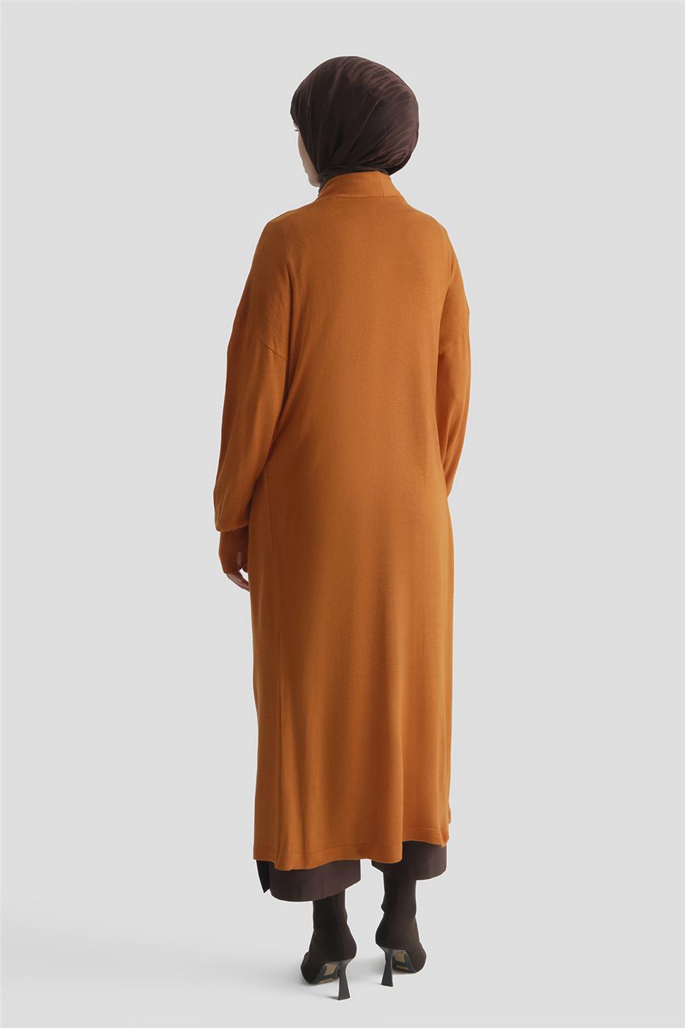 Armine Hırka 22Kd4245 Yanık Oranj | Armine