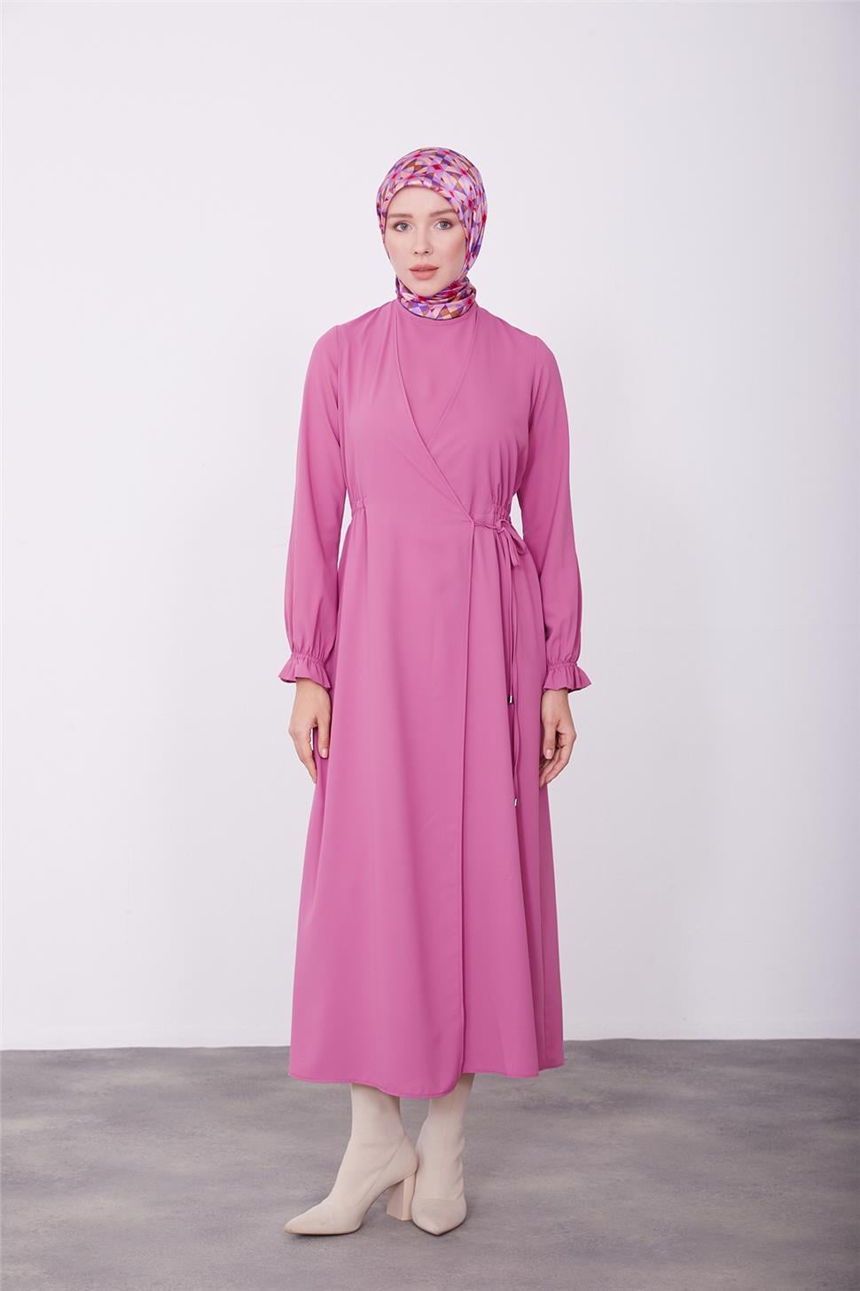 Armine Anvelop Elbise 23K9230 Menekşe | Armine