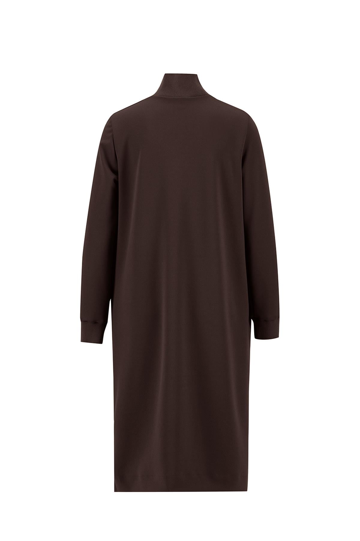 Armine Sweat Tunik ORTD412 Acı Kahve | Armine