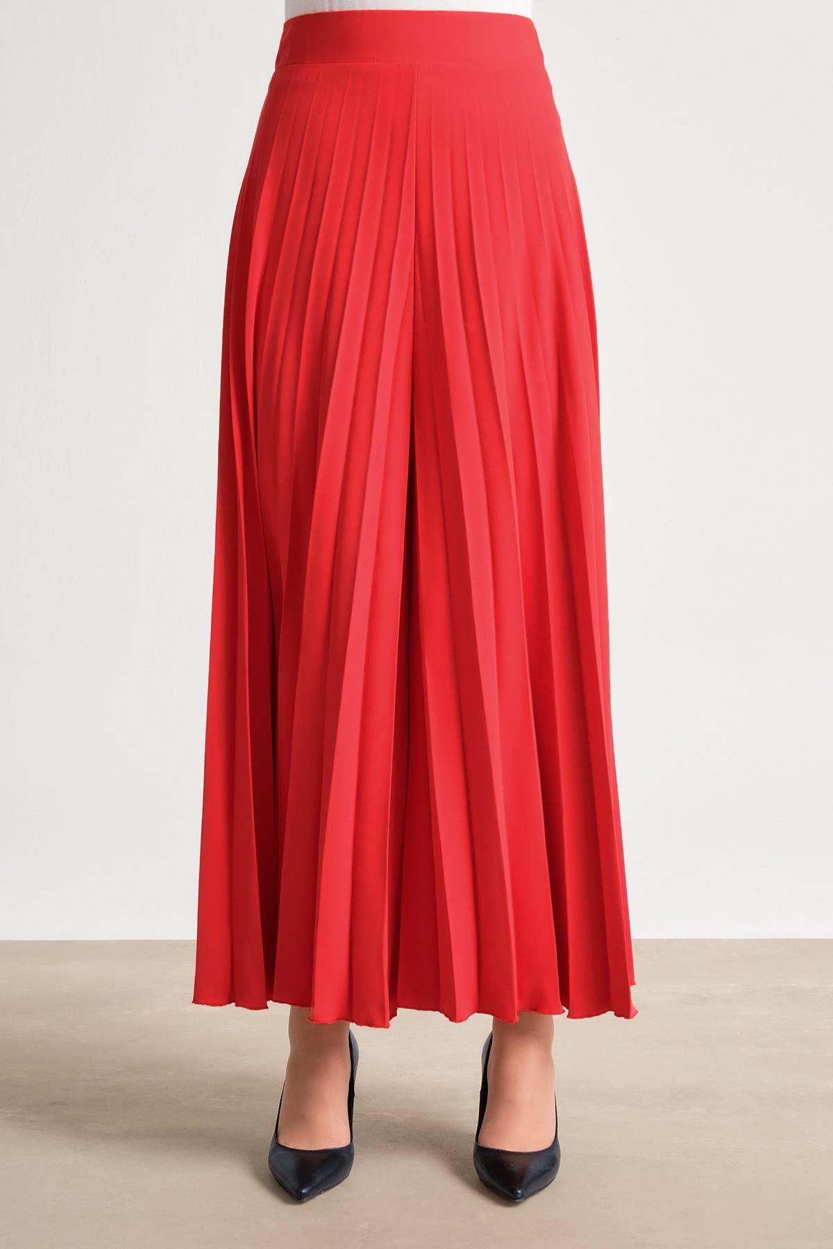 Armine Pilisoley Pantolon Etek 24Y2600 Kırmızı · 3