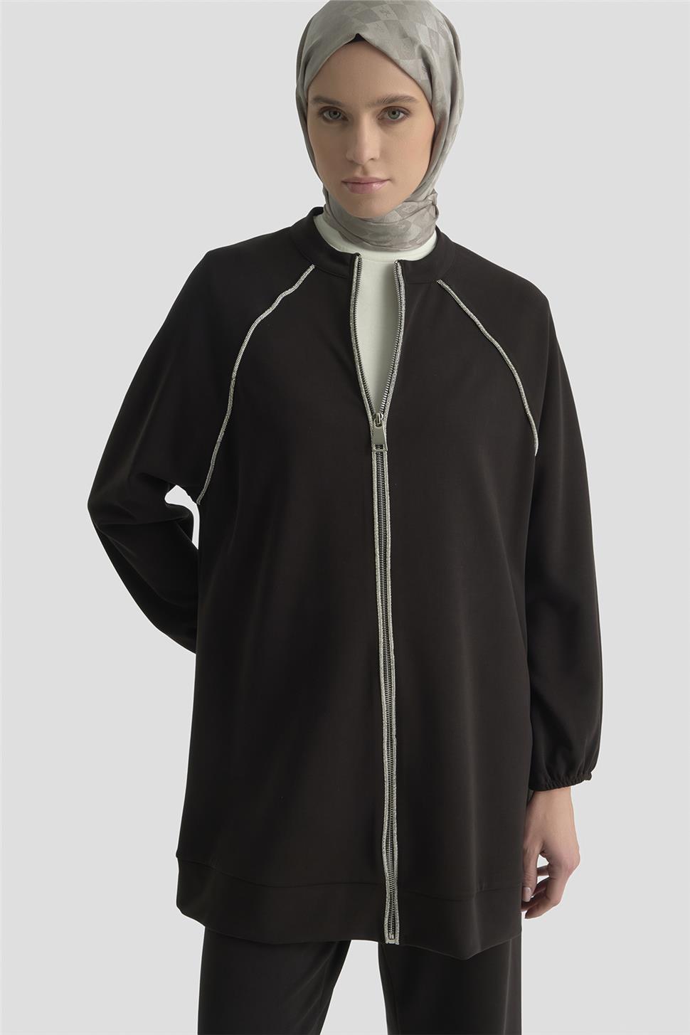 Armine Biyeli Örme Takım 25KD1176 Siyah K25KA1176001-SYH | Armine