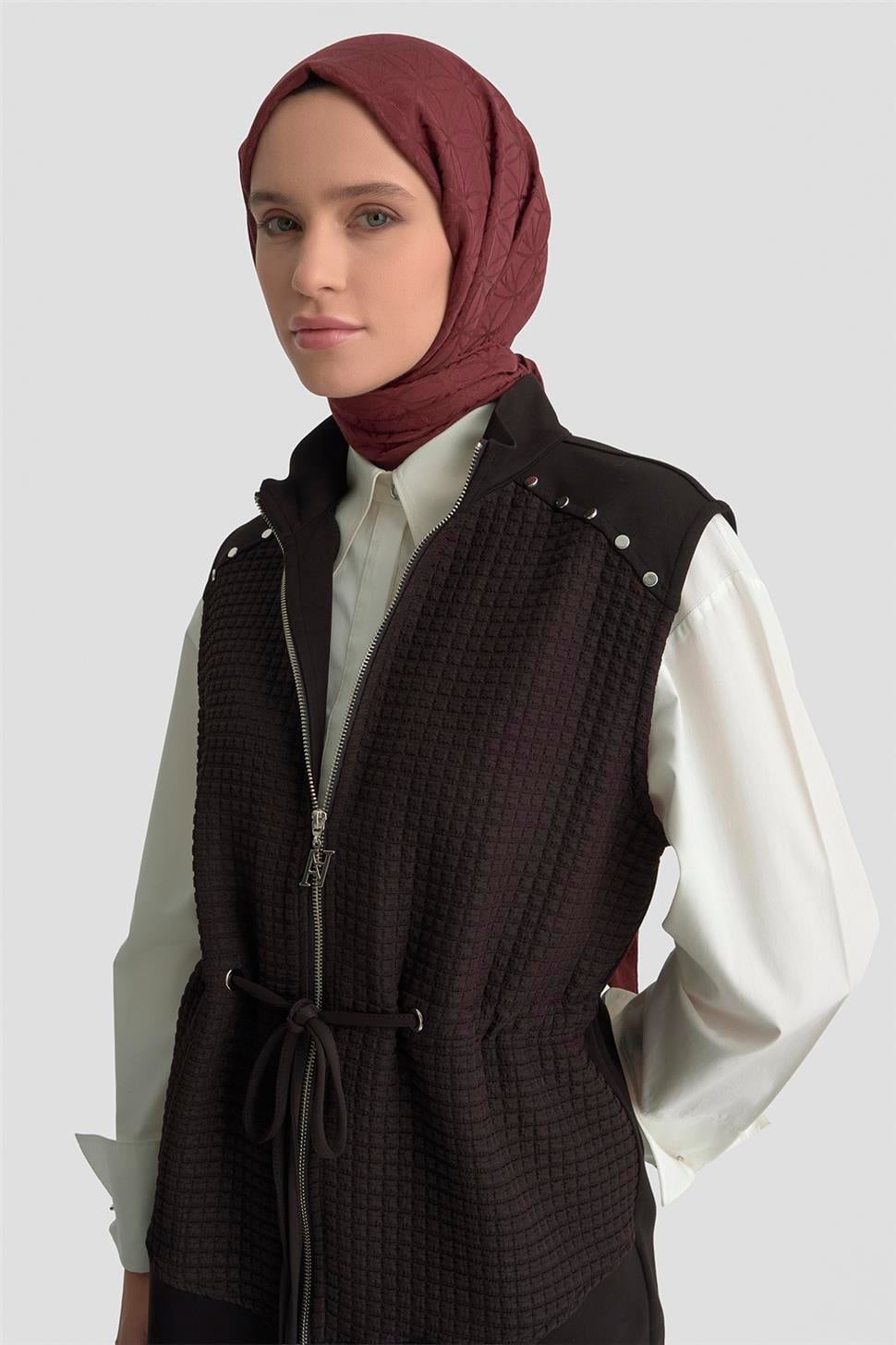 Armine Kapitone Mixli Örme Takım 25KD1603 Siyah K25KA1603003-2261