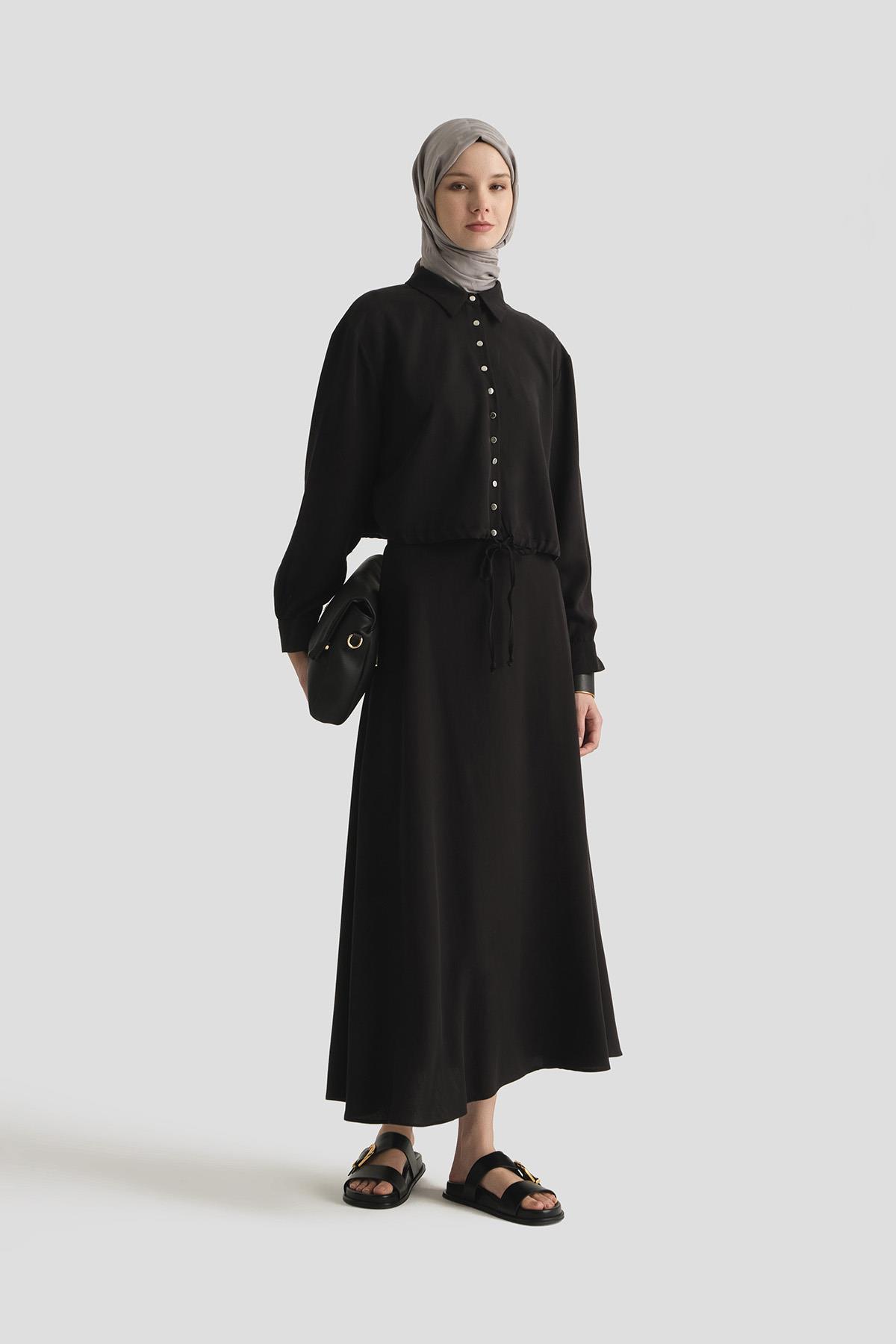 Armine Tencel Ceket 25YD4226-1 Siyah K25YA4226001-2261 | Armine