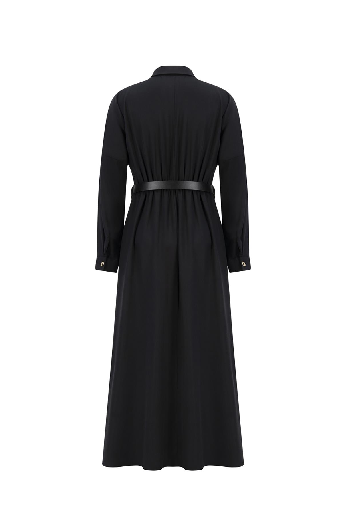 Armine Tencel Elbise 25YD4236 Siyah K25YA4236001-2261 | Armine