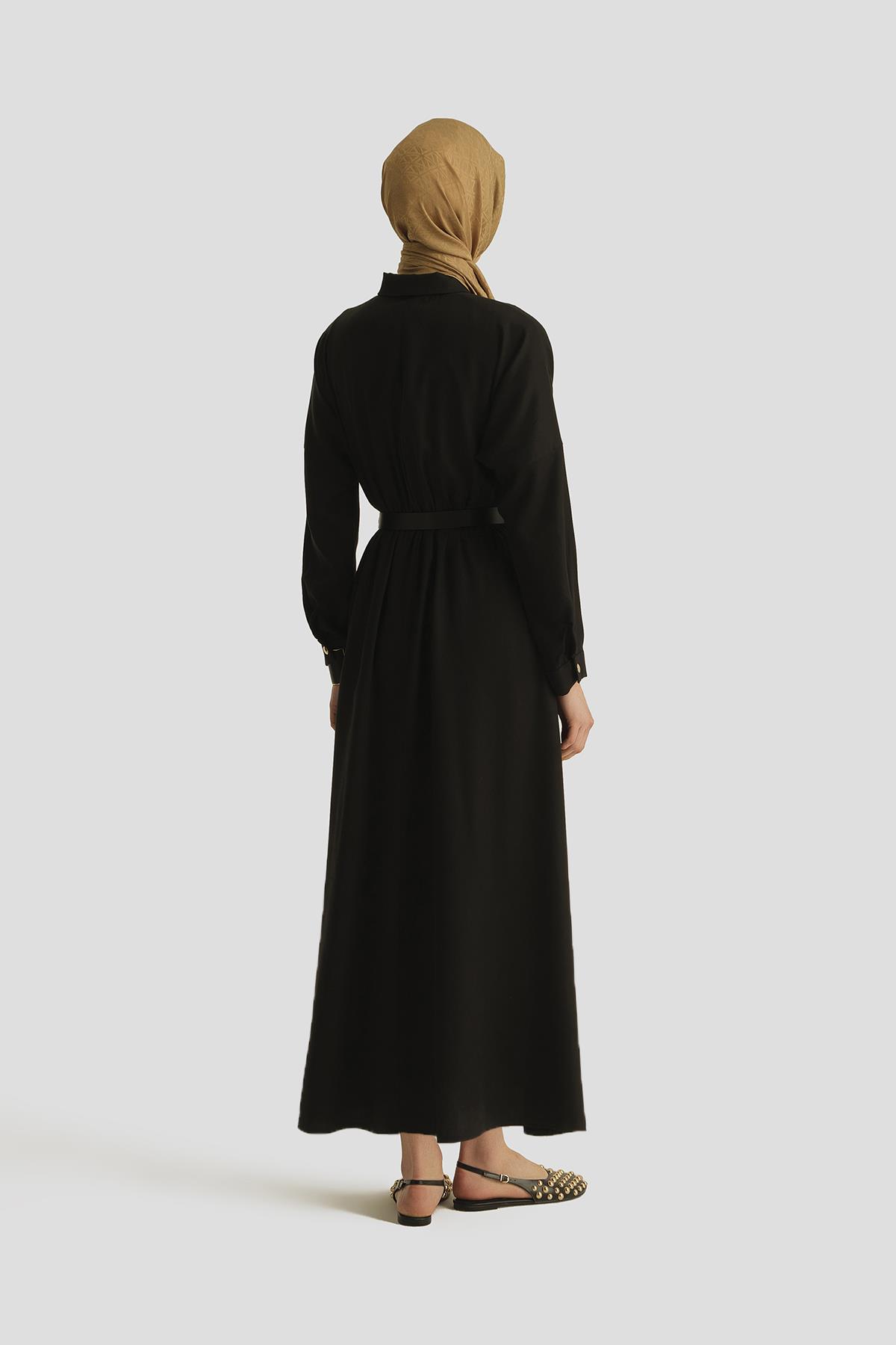 Armine Tencel Elbise 25YD4236 Siyah K25YA4236001-2261 | Armine
