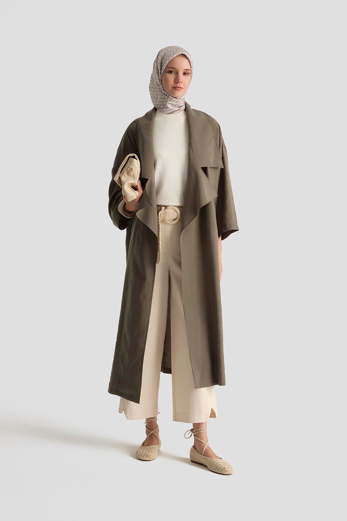 Armine Giy Çık 25YD4257 Açık Haki | Armine