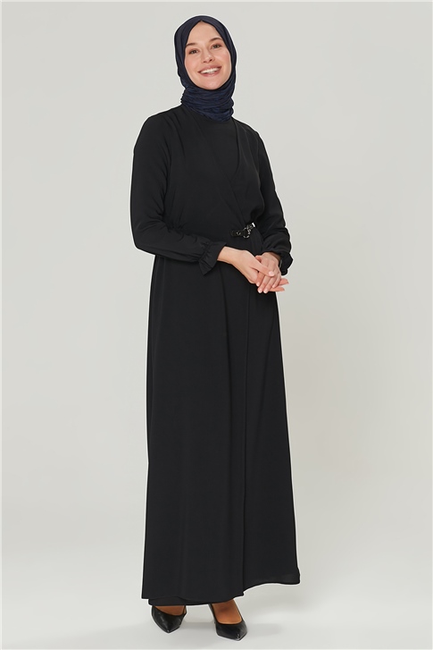 Armine Trend Elbise 20Ka0903 Siyah