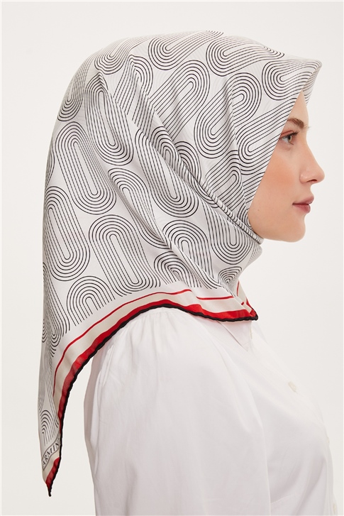 Armine Twill İpek Eşarp 22Ka3231 01