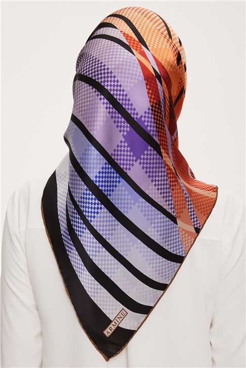Armine Twill İpek Eşarp 22Ka3237 09