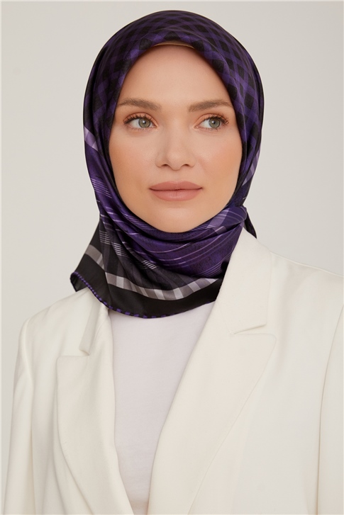 Armine Twill İpek Eşarp 22Ka8824 03