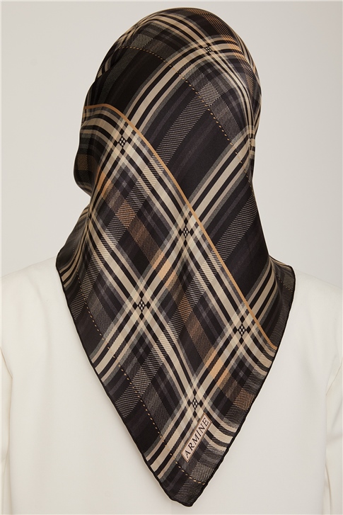 Armine Twill İpek Eşarp 22Ka8852 54