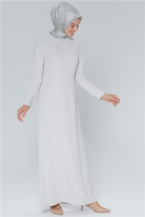 Armine Elbise 18Ya9566 Gri