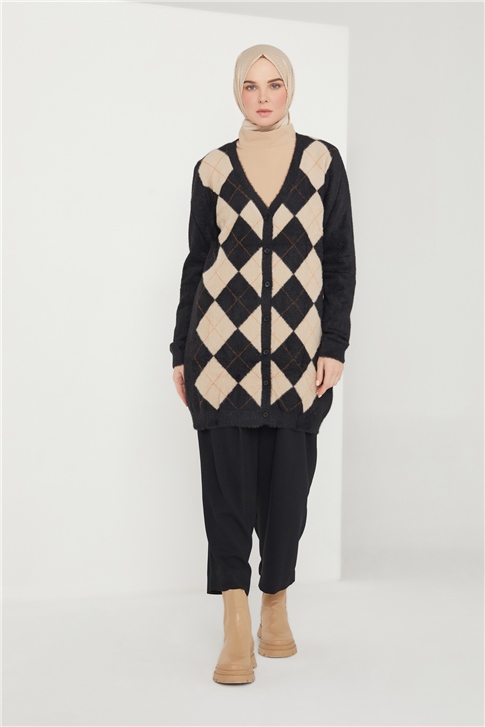 Armine Hırka 21KD2037 Siyah