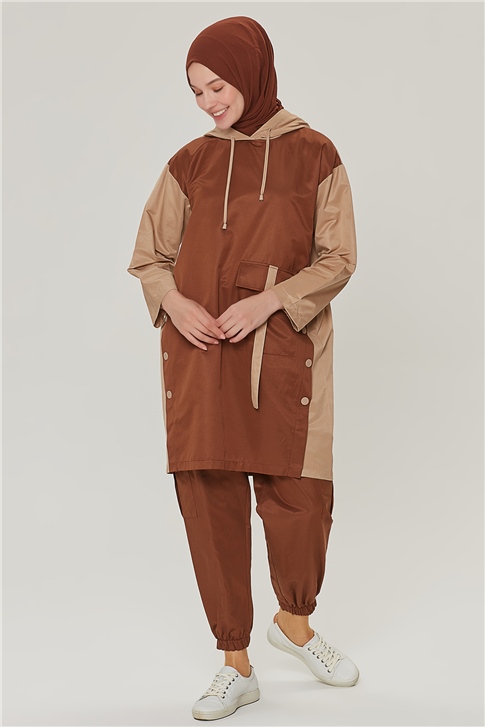 Armine Kargo Pantolon 21Y2034 Kahverengi