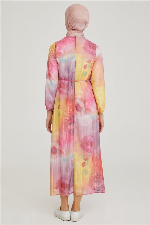 Armine Elbise 21YD9256 Pembe