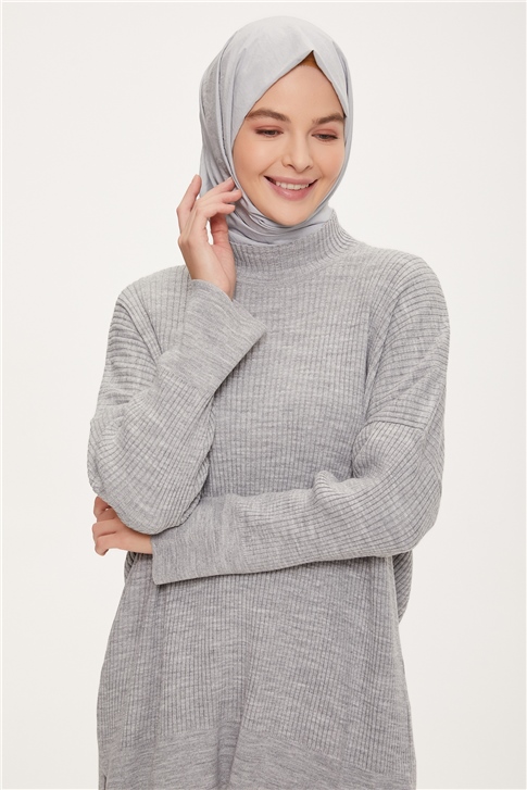 Armine Tunik 22KD2035 Gri