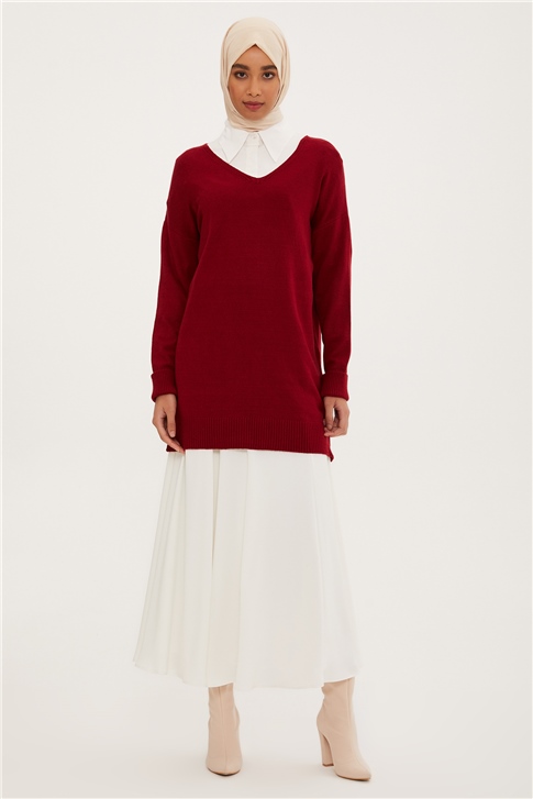 Armine Tunik 22KD4219 Bordo