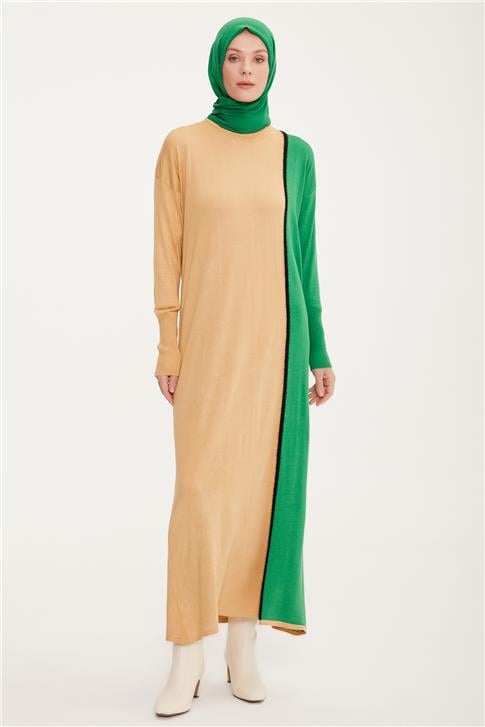 Armine Elbise 22KD4244 Camel