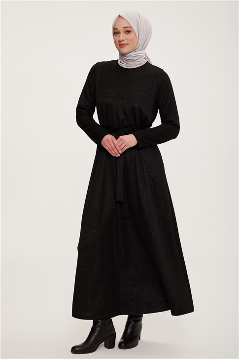 Armine Elbise 22KD4349 Siyah