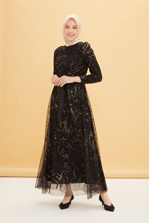Armine Elbise 22YD2501 Gold
