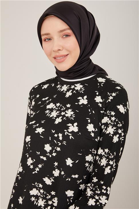 Armine Elbise 23YD2517 Siyah