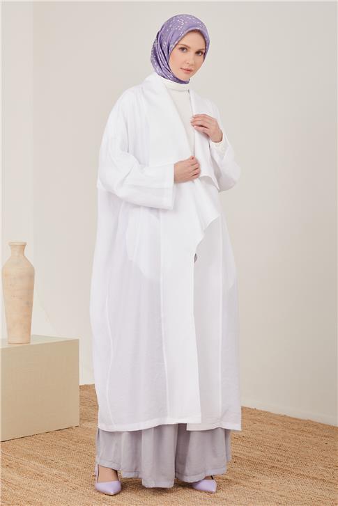 Armine Oversize tensel Giy Çık 23Y5100 Beyaz