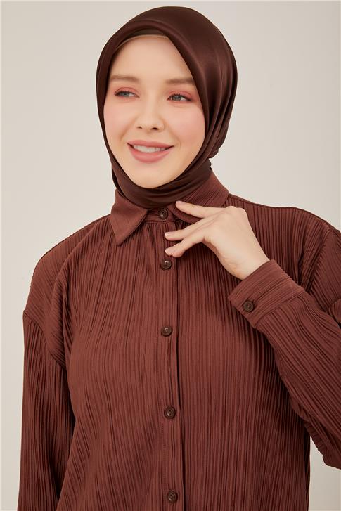 Armine Takım 23YD7402 Kahverengi