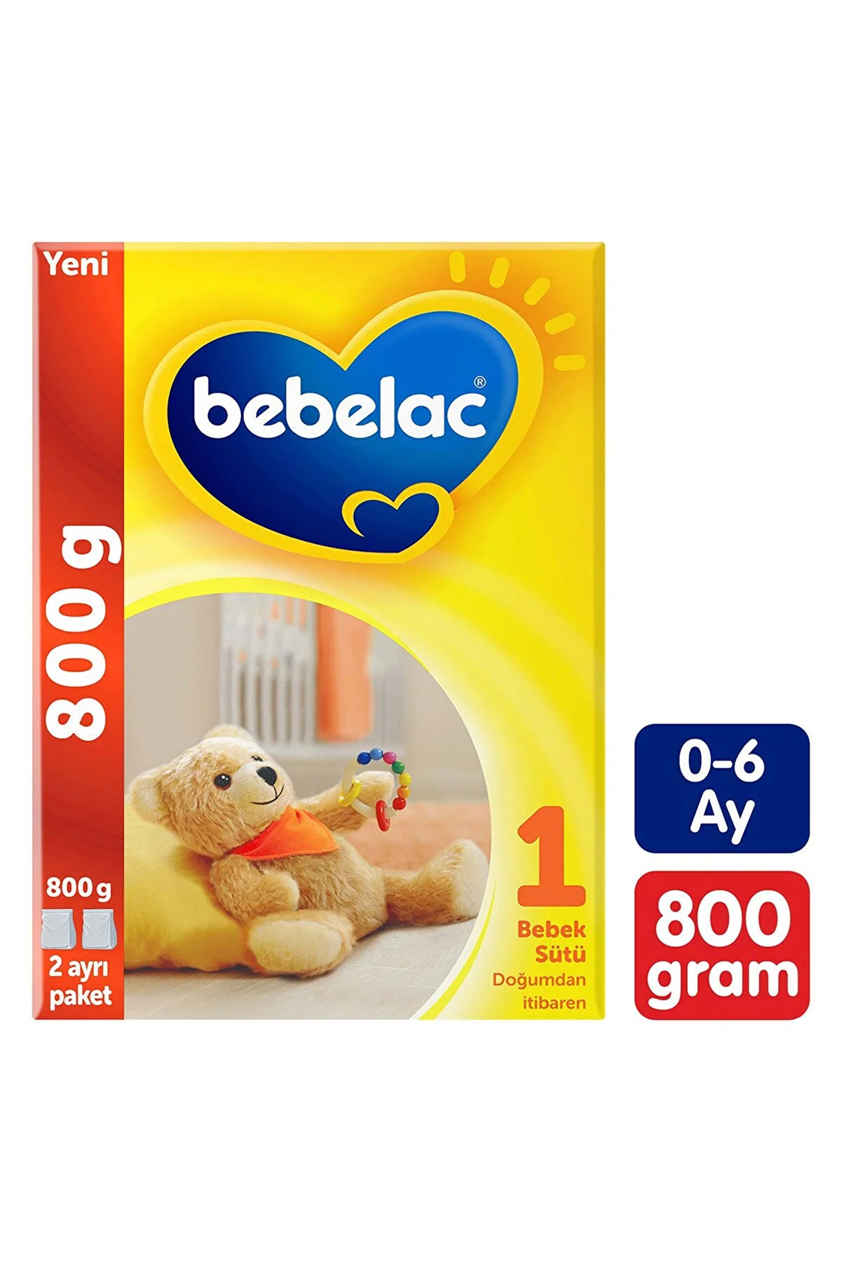 BEBELAC DEVAM SUTU 800 GR 1 no