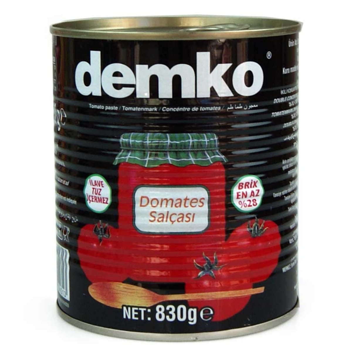 DEMKO DOMATES SALCASI 830 GR TNK D001