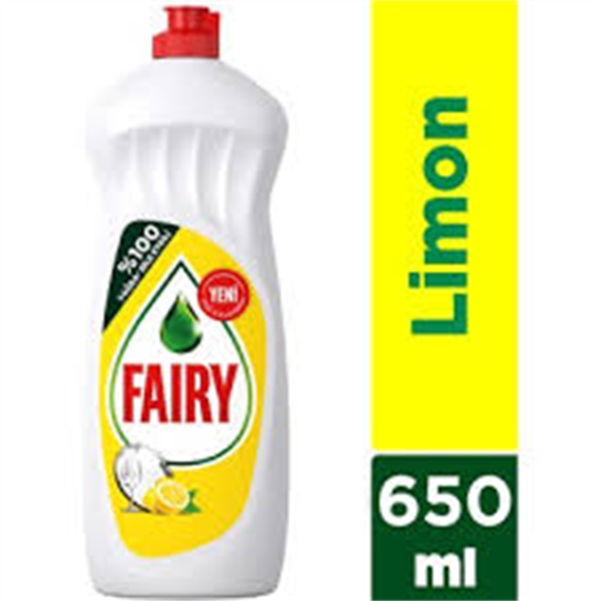 FAIRY BULASIK DETERJANI 650 ML LIMONLU