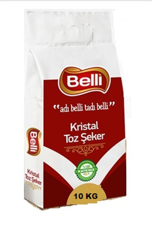 BELLI KRISTAL TOZ SEKER 10 KG