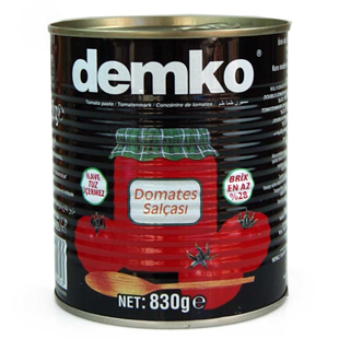 DEMKO DOMATES SALCASI 830 GR TNK D001