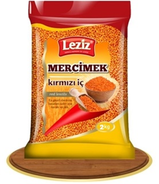 LEZIZ KIRMIZI MERCIMEK 2 KG