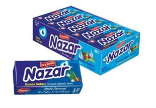 Nazar damla sakız aromalı 5li (20 adet )