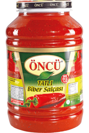 ÖNCÜ BİBER SALÇASI TATLI 4300 GR 