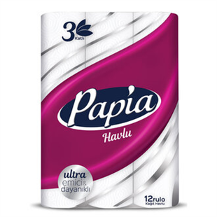 PAPİA KAĞIT HAVLU 12 Lİ
