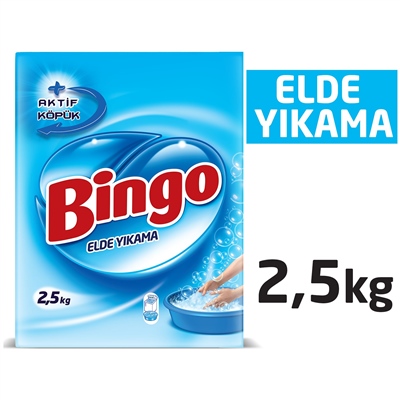 BINGO ELDE YIKAMA 2,5 KG