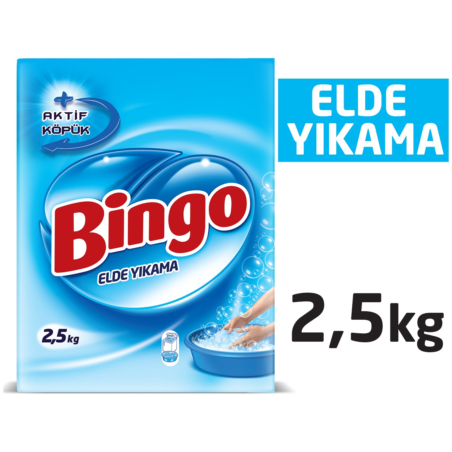 BINGO ELDE YIKAMA 2,5 KG
