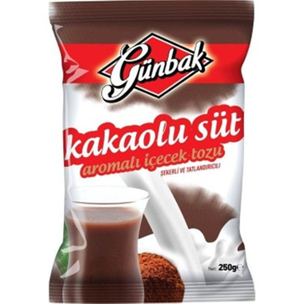 Günbak sütlü kakao içecek 250 gr