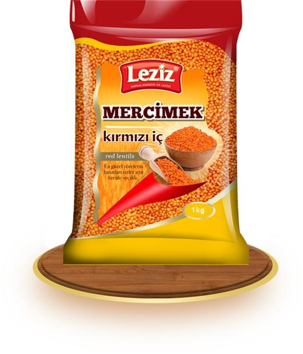LEZIZ KIRMIZI MERCIMEK 1 KG
