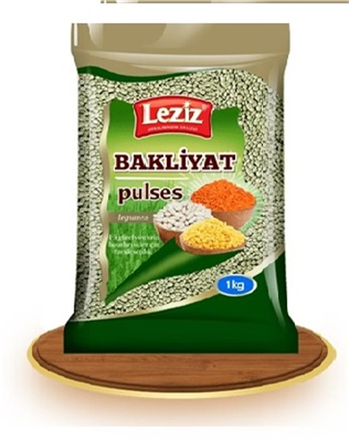 LEZIZ YESIL MERCIMEK 1 KG