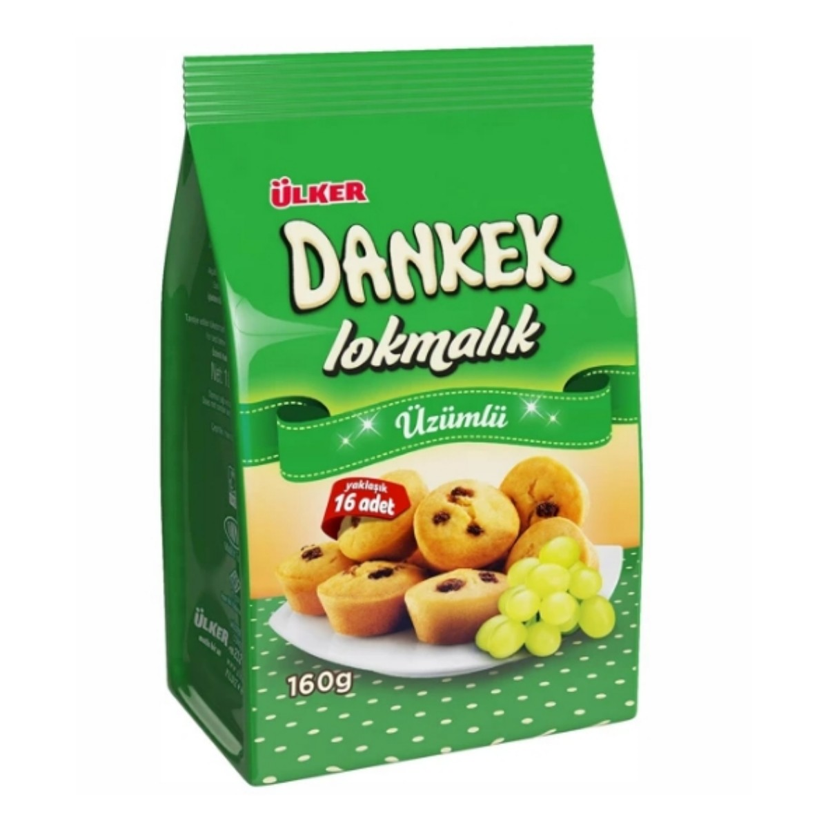 ULKER DANKEK LOK.UZUMLU 160 GR 64404
