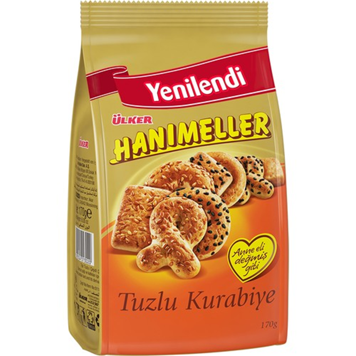 ULKER HANIMELLER 170 GR TUZLU KARMA 118701