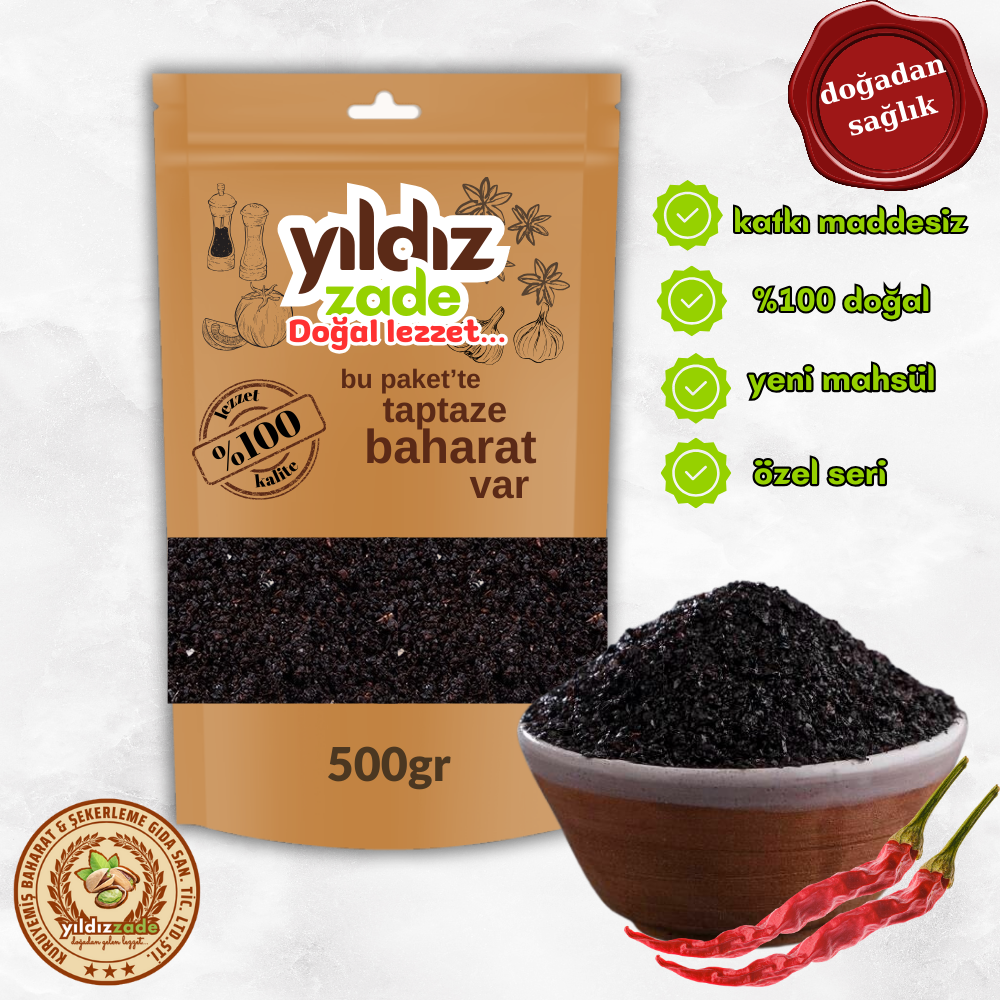 yıldızzade isot 500gr