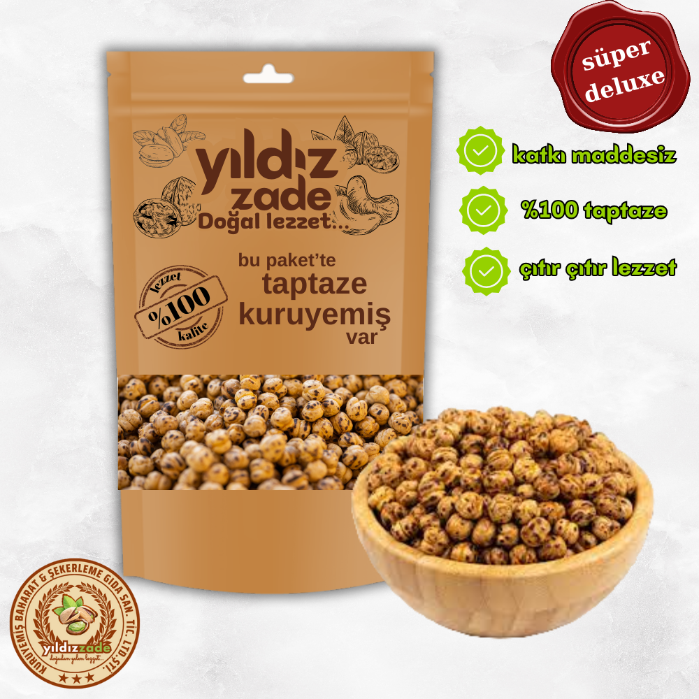 yıldızzade leblebi dağlı çiftte kavrulmuş
