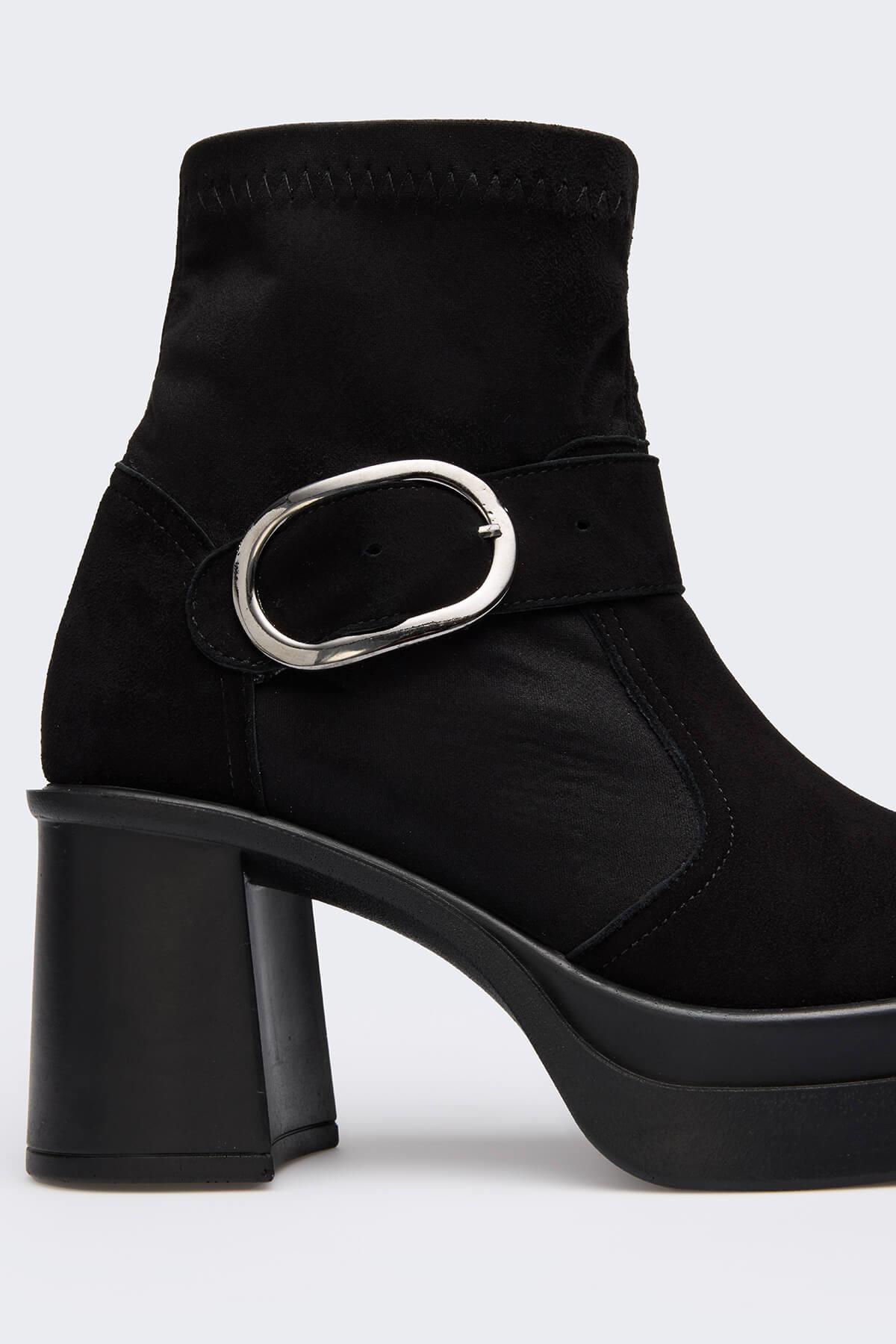 Alio Siyah Süet Kadın Bot
