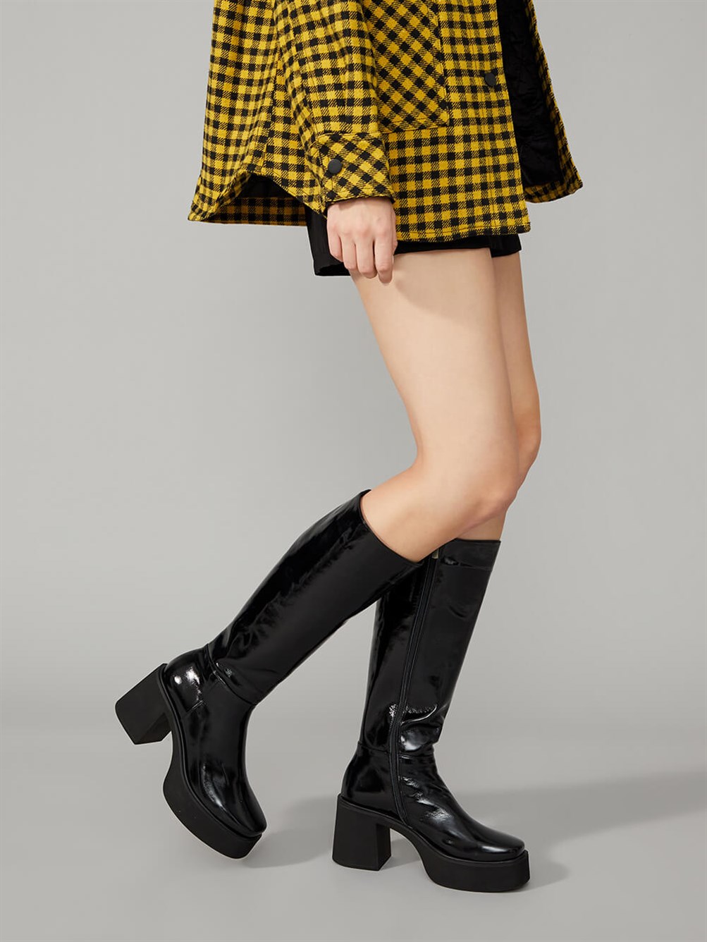 Eada Siyah Rugan Çizme