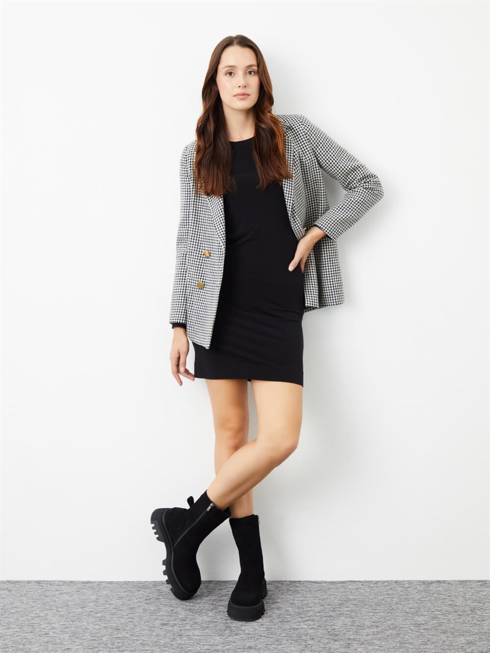 Erra Siyah Süet Kadın Bot