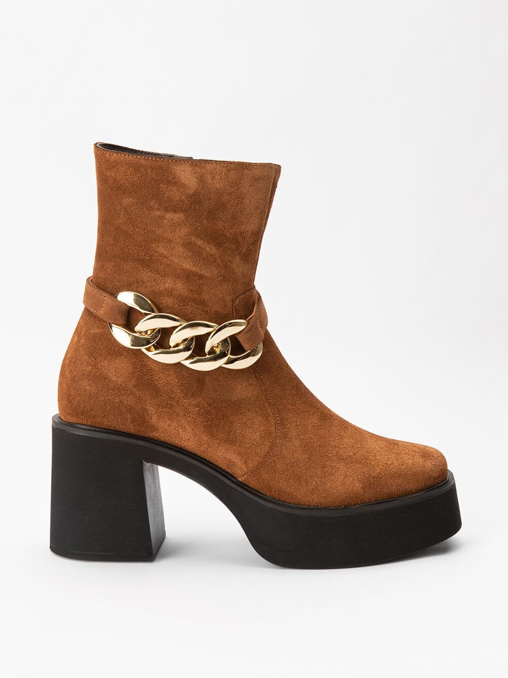 Falcor Taba Süet Zincirli Bot