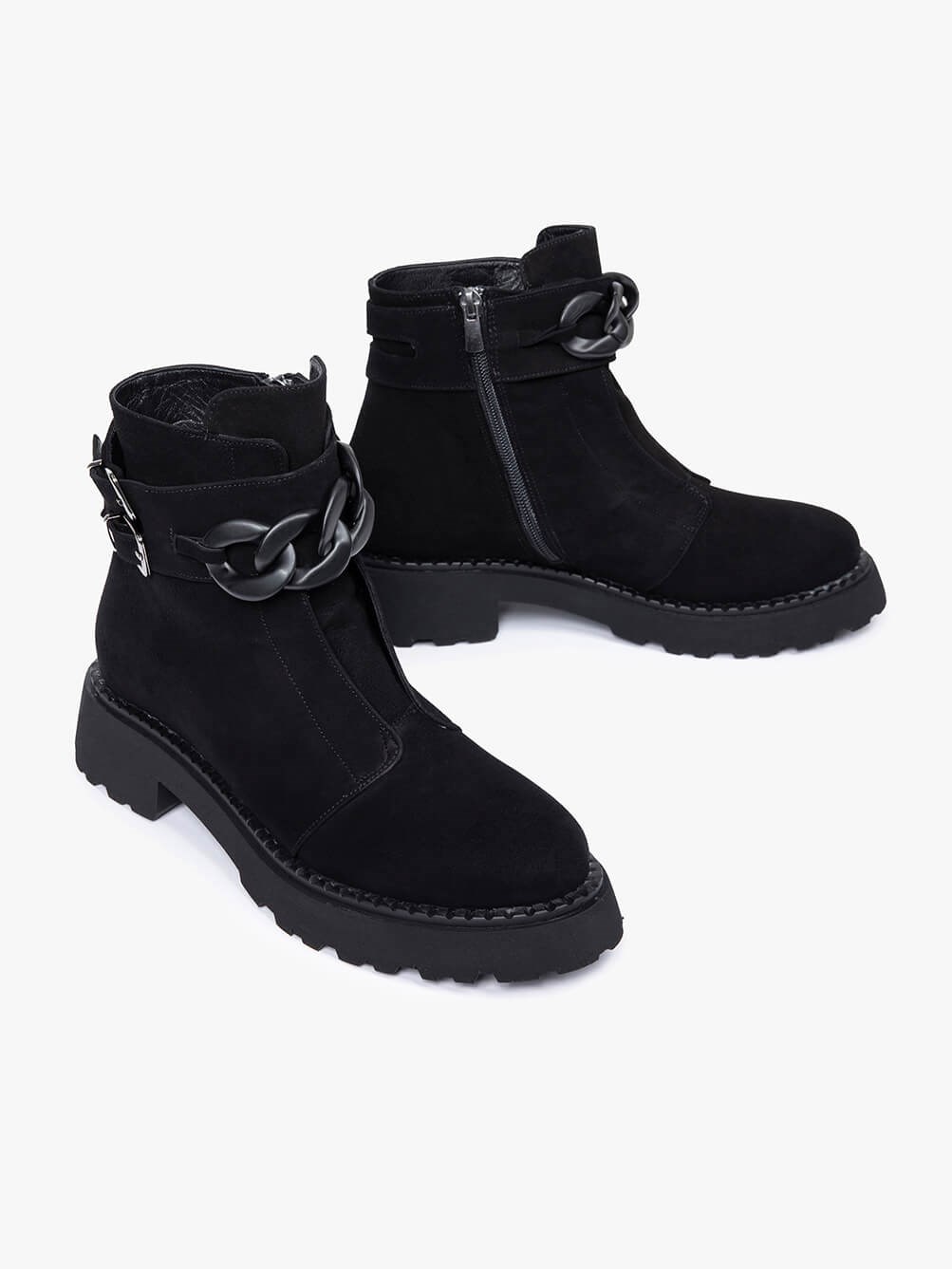 Farei Siyah Süet Kadın Bot